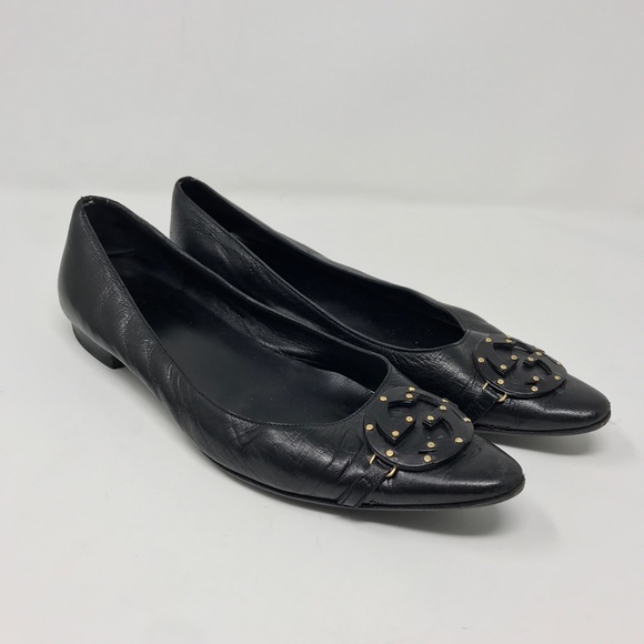 gucci pointed flats